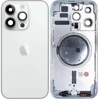 Kryt Apple iPhone 14 Pro - Zadní Housing (Silver), Silver