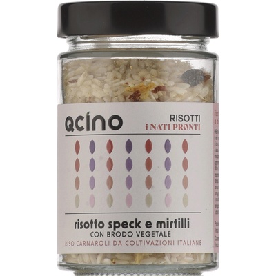 QCINO Risotto slanina a borůvky 210 g