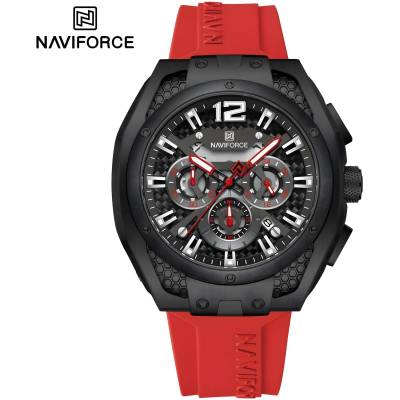 Naviforce Часовници naviforce ma-38610 - Черен / Червен kp38610 (ma-38610)