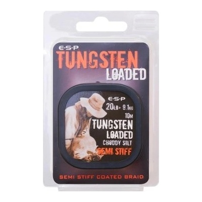 ESP šnúra Tungsten Loaded 10m 20lb Semi Stiff Choody Silt