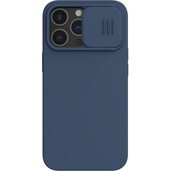 Image 1 of Nillkin Гръб Nillkin Camshield Silky magnetic silicone case за iphone 13 Pro - Син