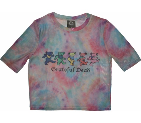 Grateful Dead Dancing Bears Modrá