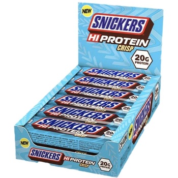 Image 1 of Snickers and Mars Snickers Crisp / Hi-Protein Bar [12 x 57 грама]