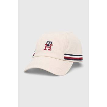 Tommy Hilfiger Шапка с козирка Tommy Hilfiger в бежово с принт (AM0AM11065.PPYX)