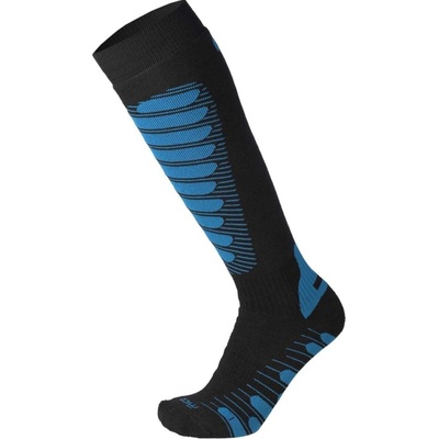 MICO Heavy Weight Superthermo Primaloft Ski Socks nero azzurro