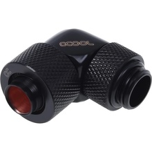 Alphacool HF Connector 90-Degree Revolvable G1/4 on 13/10mm - Deep Black