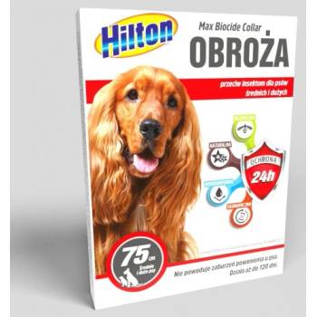 HILTON - противопаразитен билков нашийник за куче С МАРГОЗА 75 см - Полша - 207-000075-00