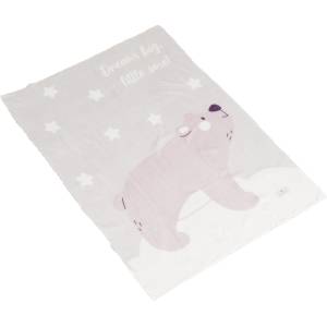 Cangaroo Одеяло 75/100 cm Dreamy bear сив (111870)