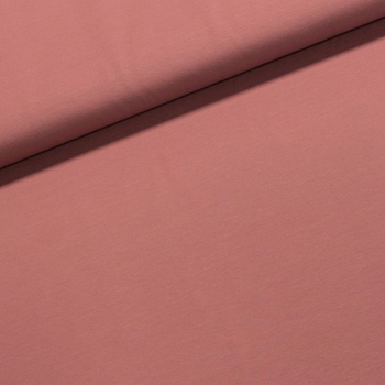 Bavlněný úplet UNI 2908 1518 jednobarevný tmavě růžový, š.150cm (látka v metráži)