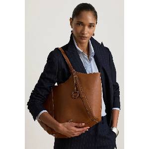 Ralph Lauren чанта tote дамска от кожа (431P18709)