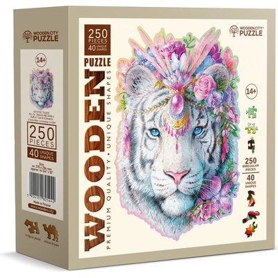 WOODEN CITY Dřevěné Mystický tygr EKO 250 dielov