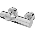 SCHELL Vitus - Термостатичен душ миксер VITUS VD - SC - T/ o самозатварящ се с горен изход, хром 016050699 (016050699)