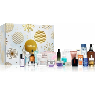 Notino Advent Calendar Clarins Lip Comfort Oil olej na rty s hydratačním účinkem 1,4 ml + Shiseido Waso Yuzu C noční maska na obličej 15 ml + Elizabeth Arden Ceramide Retinol + HPR Ceramide krém pro o
