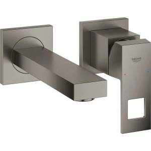 GROHE Eurocube S вграден смесител за мивка, антрацит, твърд графит, без тяло за вграждане (19895AL0)