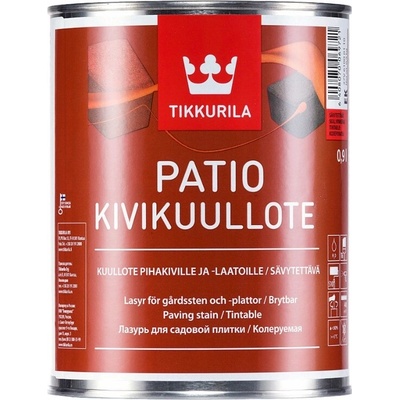 PATIO KIVIKUULLOTE - Moridlo na zámkovú dlažbu a betón v exteriéri TVT EK10 0,9L