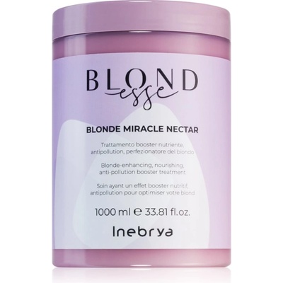Inebrya BLONDesse Blonde Miracle Nectar дълбоко подхранваща грижа за руса коса 1000ml