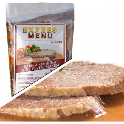 EXPRES MENU Rajská omáčka s hovädzím 600 g