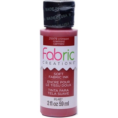 Fabric Creations Soft Fabric Inks barvy na textil barvy Crimson