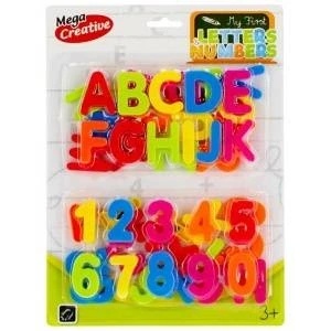 Mega Creative Magnetic Educational Letters/Numbers