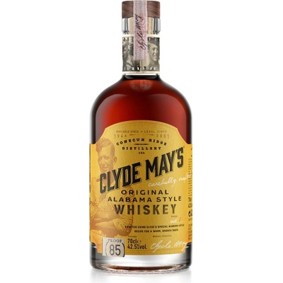 Clyde May's Original Alabama Whiskey 42,5% 0,7 l (čistá fľaša)