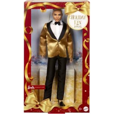 Mattel Barbie Signature 2025 Holiday KEN BLOND