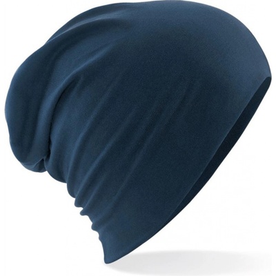 Čepice slouch Beanie Námořnická modrá
