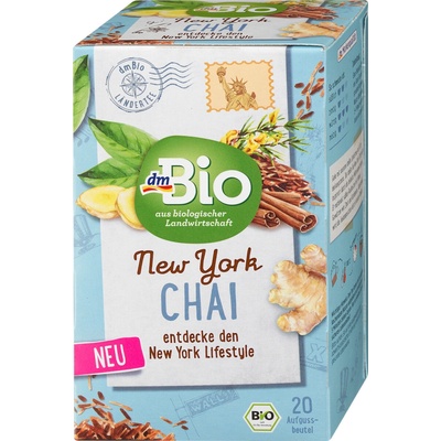 dmBio bio čaj Rooibos New York Chai 40 g