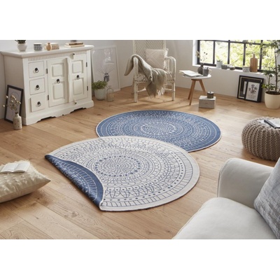 Hanse Home Twin-Wendeteppiche 103104 creme blau