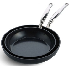 GreenPan BARCELONA PRO 2 dílná sada pánví 24 + 28 cm, černá CC005336-001