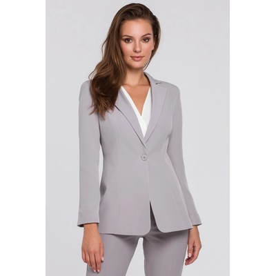 Makover Woman's Jacket K036 šedá