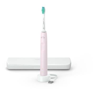 PHILIPS Sonicare 3100 HX3673/11 sonická elektrická zubná kefka a cestovné puzdro ružový