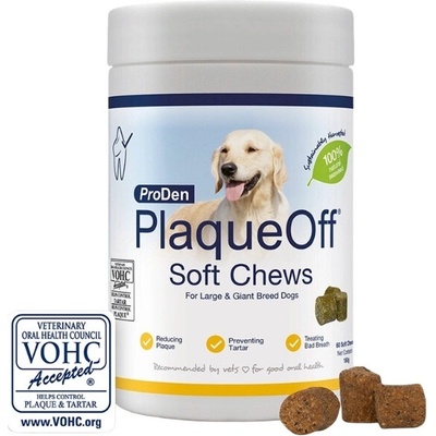 PlaqueOff Soft Chews pre veľké psy 60 ks