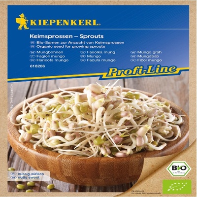 BIO Fazuľa Mungo - Vigna radiata - bio semená na klíčenie - 75 g