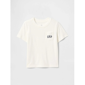 GAP Бебешка тениска с джоб Gap GAP | Byal | Момчешки | 98