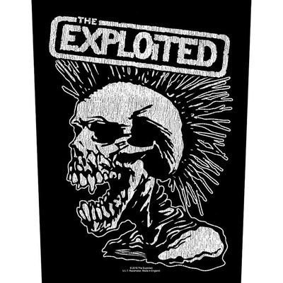 Nažehlovačka The Exploited - Vintage Skull