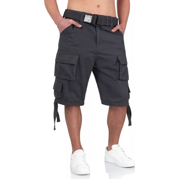 Šortky Surplus Division cargo anthracit šedá