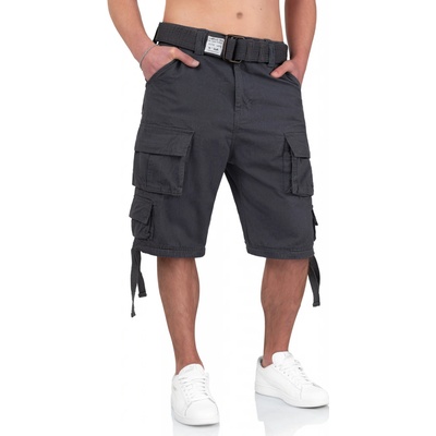 Šortky Surplus Division cargo anthracit šedá