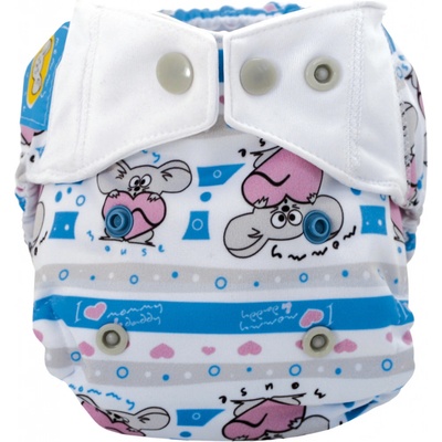 Mommy Mouse novorodenecké PUL nohavičky Srdiečko