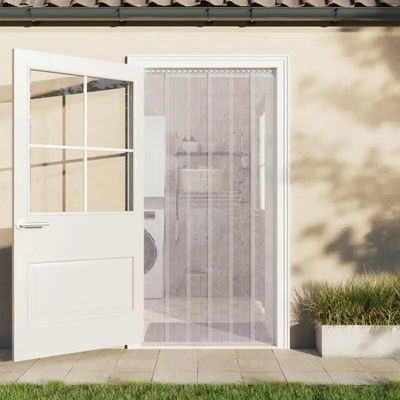 zahrada-XL Závěs do dveří průhledný 200 mm x 1,6 mm 25 m PVC