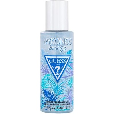 GUESS Mykonos Breeze 250 ml парфюмен спрей за тяло с блясък за жени