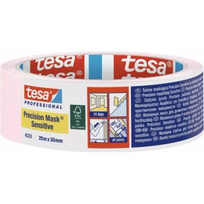 Tesa 4333 Sensitive Páska na prechody 30 mm x 25 m ružová