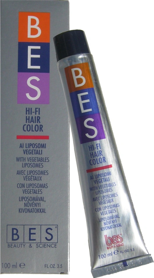 Bes Hifi Hair Color farba na vlasy 4.71 gaštanová tabákovo popolavá