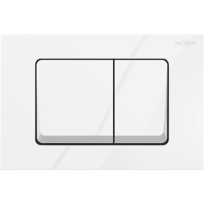 Mexen Fenix Air 10 XS пневматичен бутон за промиване, бял гланц - 6A1000 (6A1000)