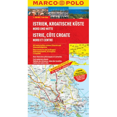 Istrie,Chorvat. pobřeží - mapa1:200000