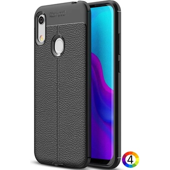 Huawei Honor 8A / Y6 (2019) Удароустойчив Litchi Skin Калъф и Протектор