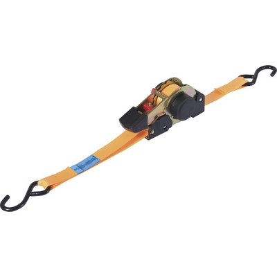 TOOLCRAFT TO-9614760 dvoudílný upínací popruh Přivazovací únosnost napřímo (LC)=320 daN (d x š) 3 m x 25 mm přezka se zu