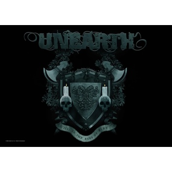 Image 1 of HEART ROCK флагче Unearth - Album Cover - HFL0952