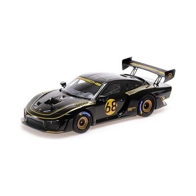 MINICHAMPS 1: 18 porsche 935/19 - ЧЕРЕН СЪС ЗЛАТНИ ЛЕНТИ - 2020