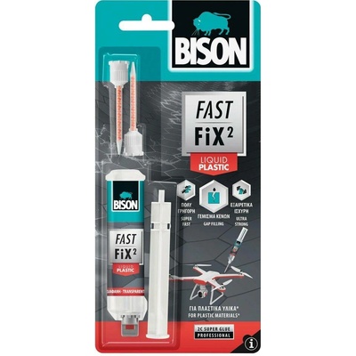Bison Vteřinové lepidlo FAST FIX PLASTIC 10 g