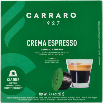 Caffe' Carraro Crema Espresso Comp. Dolce Gusto 30 ks